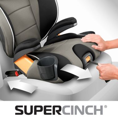 Chicco KidFit&reg; 2-in-1 Belt-Positioning Booster in Black. View a larger version of this product image.