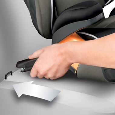Chicco KidFit&reg; 2-in-1 Belt-Positioning Booster in Black. View a larger version of this product image.
