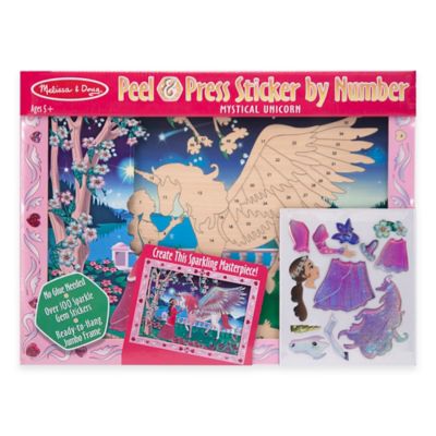 melissa and doug sticker by number