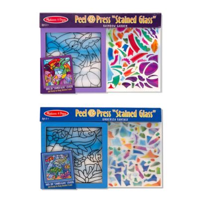 melissa and doug stained glass christmas