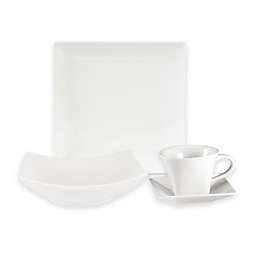 Everyday White® by Fitz and Floyd® Hard Square Dinnerware Collection