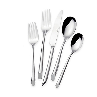 Set of 4 Towle Living Wave Stainless Steel Beverage Spoon