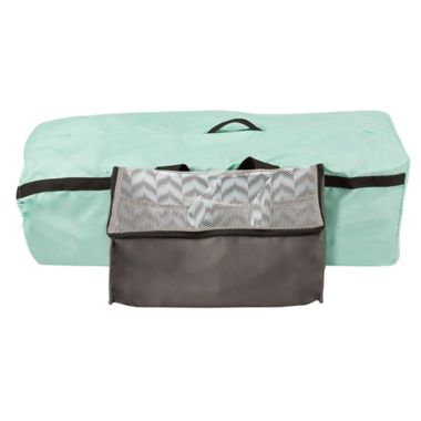 Evenflo&reg; Portable BabySuite&reg; Deluxe Playard in Spearmint Spree. View a larger version of this product image.