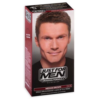 Just For Men Shampoo Hair Color In Medium Brown H 35 Bed Bath