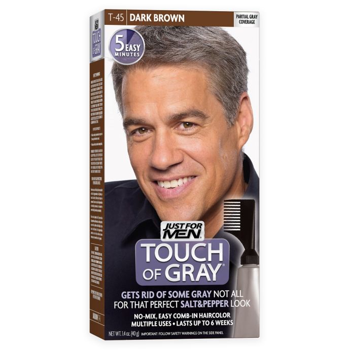 Just For Men Touch Of Gray Hair Treatment In Dark Brown Bed