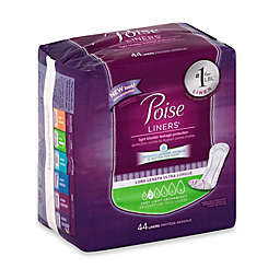 Poise 44-Count Incontinence Liners® Long Length in Very Light Absorbency