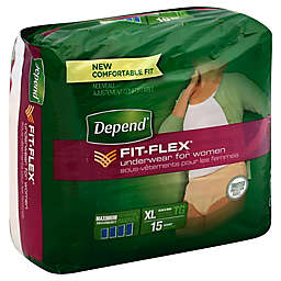 Depend® 15-Count Size Extra-Large Underwear for Women