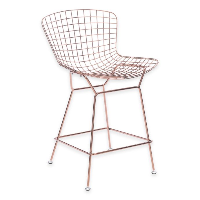 Bar Stool Iron Art High Stool Gold Bar Chair Casual Metal Chair Color Rose Gold Amazon Co Uk Kitchen Home