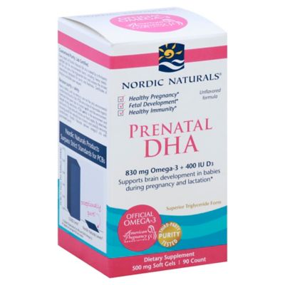 Nordic Naturals&reg; 90-Count Prenatal DHA Vitamins