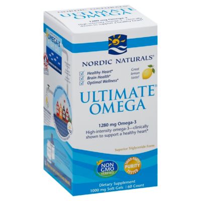 Nordic Naturals&reg; 60-Count Ultimate Omega Soft Gel Supplement