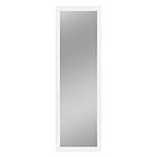 Neutype 51-Inch x 16-Inch Full-Length Hanging Door Mirror in White