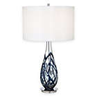 Alternate image 0 for Pacific Coast&reg; Lighting Swirl Art Glass Table Lamp in Indigo