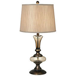 Pacific Coast® Lighting Olive Glow Table Lamp in Antique Copper with Empire Shade