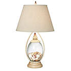Alternate image 0 for Pacific Coast&reg; Lighting Seascape Reflections Table Lamp in Coraline Ivory with Linen Shade
