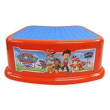 Nickelodeon&trade; PAW Patrol Contour Step Stool in Red. View a larger version of this product image.