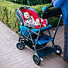 Alternate image 3 for Joovy&reg; Caboose Ultralight Graphite Stand-On Tandem Stroller in Turquoise