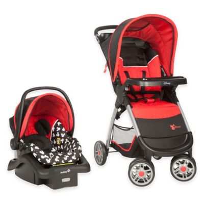 minnie mouse smooth ride travel system