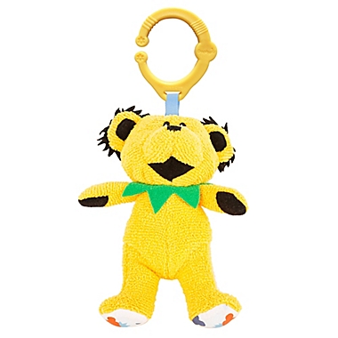 Daphyls&trade; Grateful Dead Dancing Bear Plush in Yellow. View a larger version of this product image.