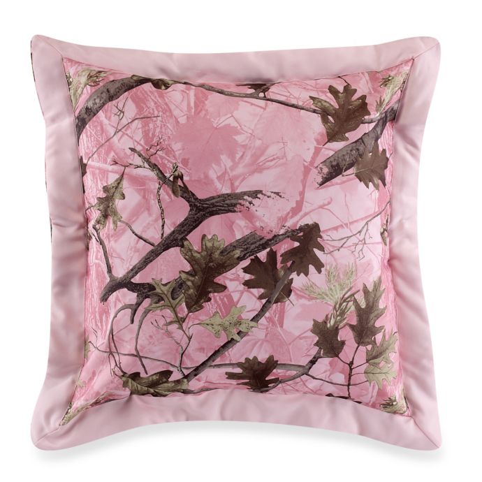 Hiend Accents Oak Camo European Pillow Sham In Pink Buybuy Baby