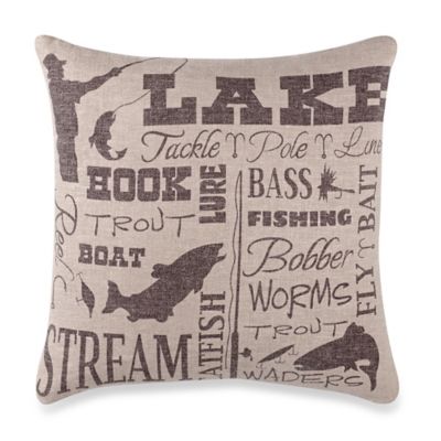 HiEnd Accents Lake Throw Pillow