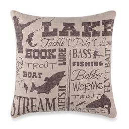 HiEnd Accents Lake Throw Pillow