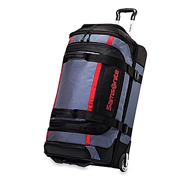 Samsonite&reg; Ripstop 26-Inch Rolling Duffle in Blue. View a larger version of this product image.