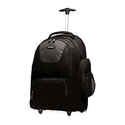 Samsonite® 21-Inch Wheeled Backpack in Black/Charcoal