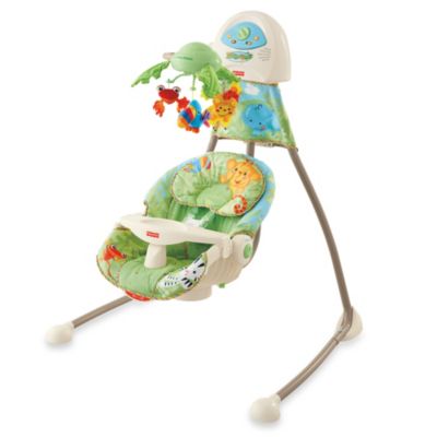 fisher price rainforest swing chair