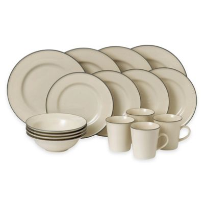 cream dinnerware set