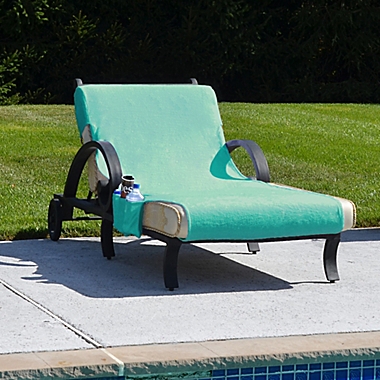 Linum Home Textiles Chaise Lounge Cover with Accessory Pockets. View a larger version of this product image.