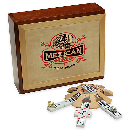 Alternate image 1 for Mexican Train Dominoes