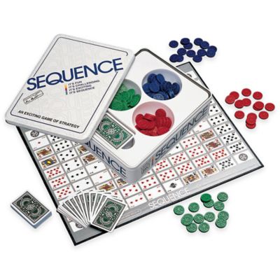 Jumbo sequence game board