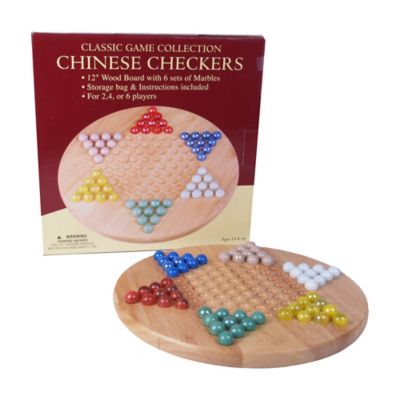 marble chinese checkers set