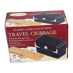 Travel Cribbage Game with Playing Cards