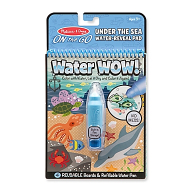 Melissa &amp; Doug&reg; Water Wow!&reg; 2-Piece Under The Sea Water-Reveal Pad. View a larger version of this product image.