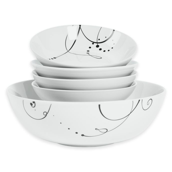 Tabletops Gallery® Pescara 5Piece Pasta Set Bed Bath and Beyond Canada