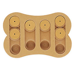 Spot Sneak A Treat™ Shuffle Bone™ Pet Toy IQ Puzzle in Wood