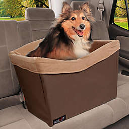 Solvit® Tagalong™ Standard Pet Safety Seat in Brown