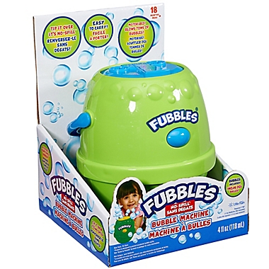Little Kids&reg; Fubbles&trade; No-Spill&reg; Bubble Machine in Green/Yellow. View a larger version of this product image.