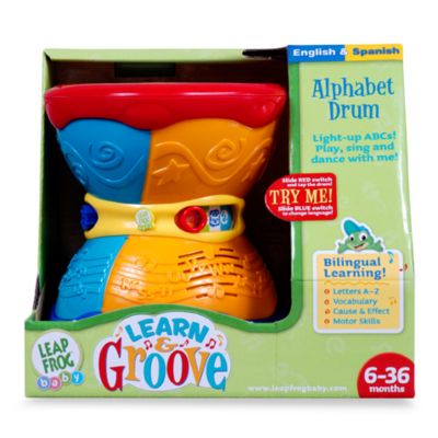 leapfrog learn & groove alphabet drum