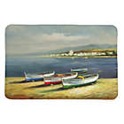 Alternate image 0 for Laural Home&reg; 20&#39;&#39; x 30&#39;&#39; Boats on the Beach Memory Foam Rug