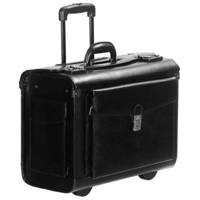 mancini leather briefcase