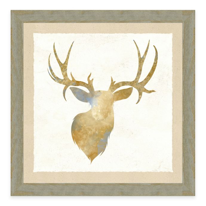 Watercolor Animal Head IV Framed Art Print | Bed Bath & Beyond