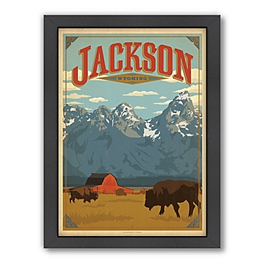 Anderson Design Group Art & Soul of America&trade; Jackson, WY 27-Inch x 21-Inch Wall Art. View a larger version of this product image.