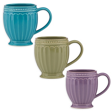 Lenox&reg; French Perle&trade; Groove Mug. View a larger version of this product image.