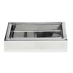 Roselli Trading Modern Bath Soap Dish in Stainless Steel