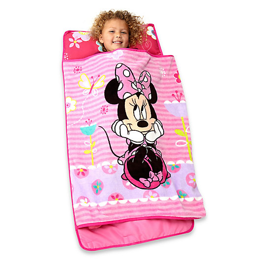 Alternate image 1 for Disney® Sweet as Minnie Toddler Nap Mat