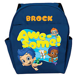Bubble Guppies "Awesome" Toddler Backpack in Blue