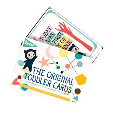 Milestone&trade; Toddler Cards. View a larger version of this product image.