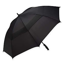 Shedrain® Windjammer Vented Golf Rain Umbrella in Black